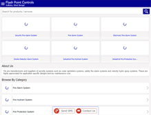 Tablet Screenshot of flashpointcontrol.com